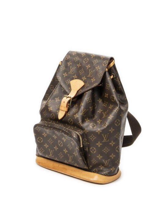 Louis Vuitton Montsouris Brown Monogram Canvas main image 8
